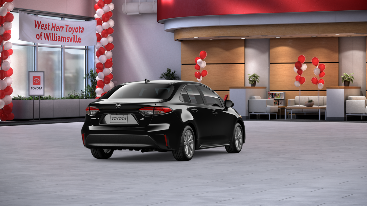 New 2026 Midnight Black Metallic Toyota LE image 9