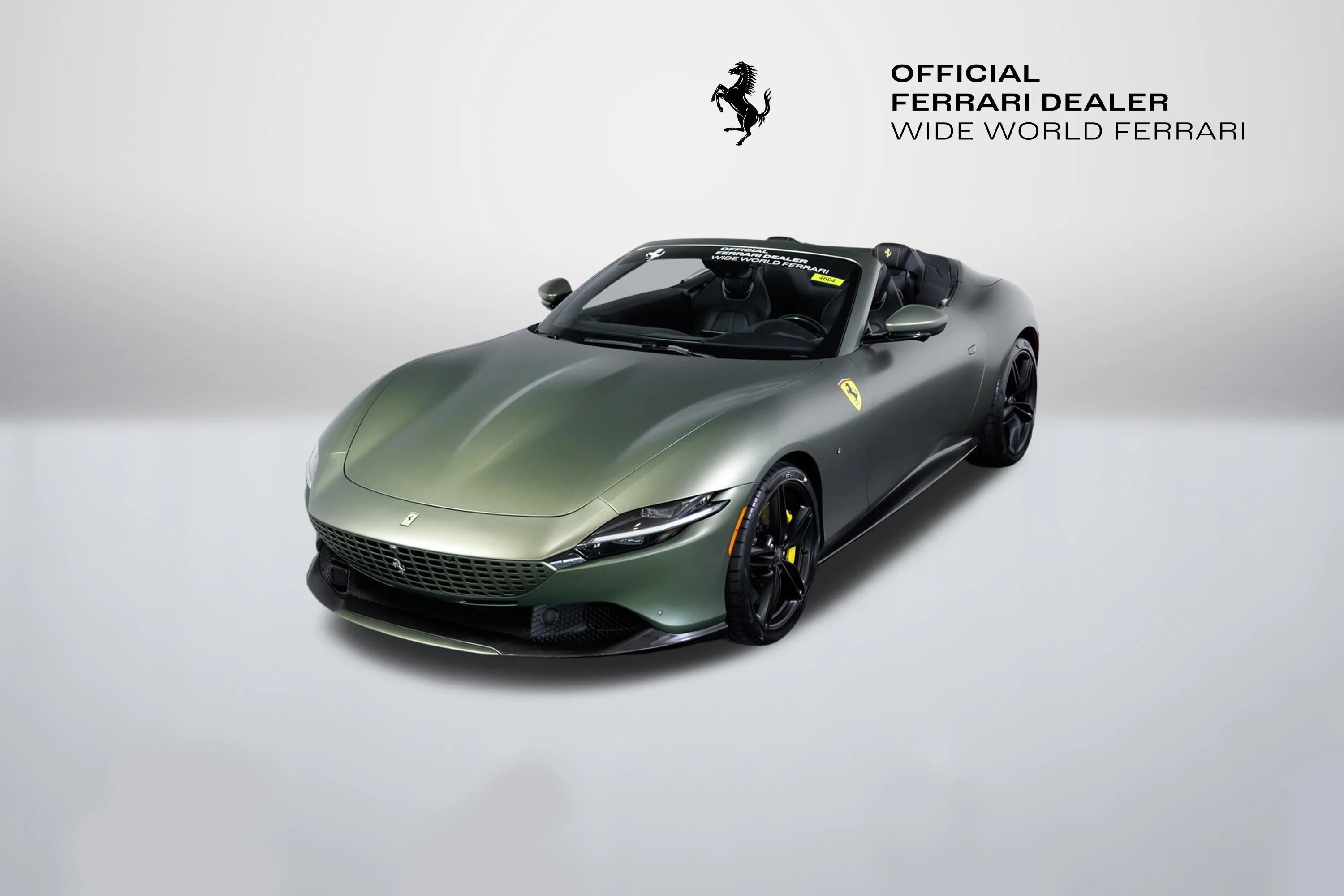 Certified Used 2024 Verde Masoni Opaco Ferrari Base image 18