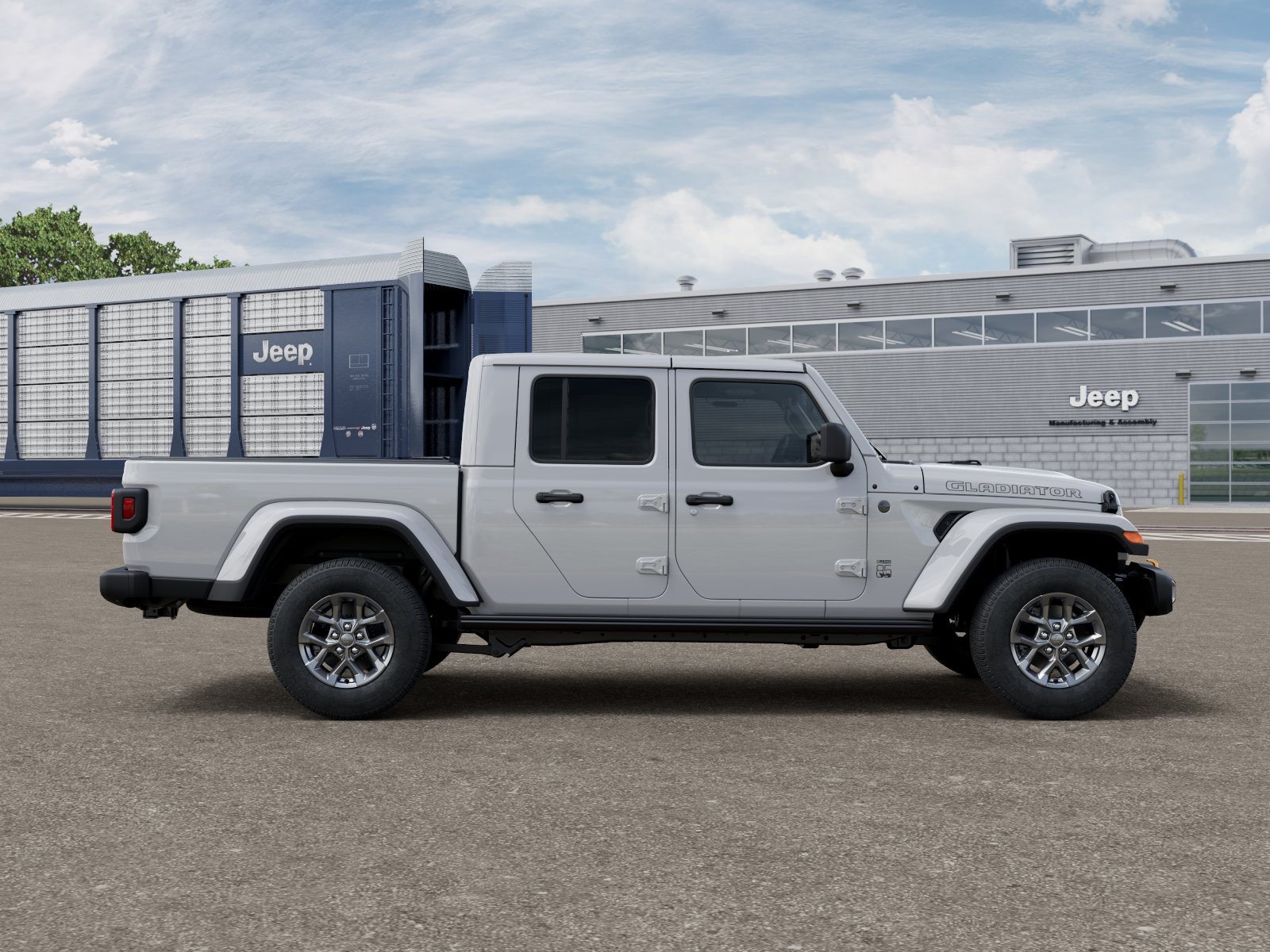 New 2026 Bright White Clear-Coat Exterior Paint Jeep 85th Anniversary Edition image 12