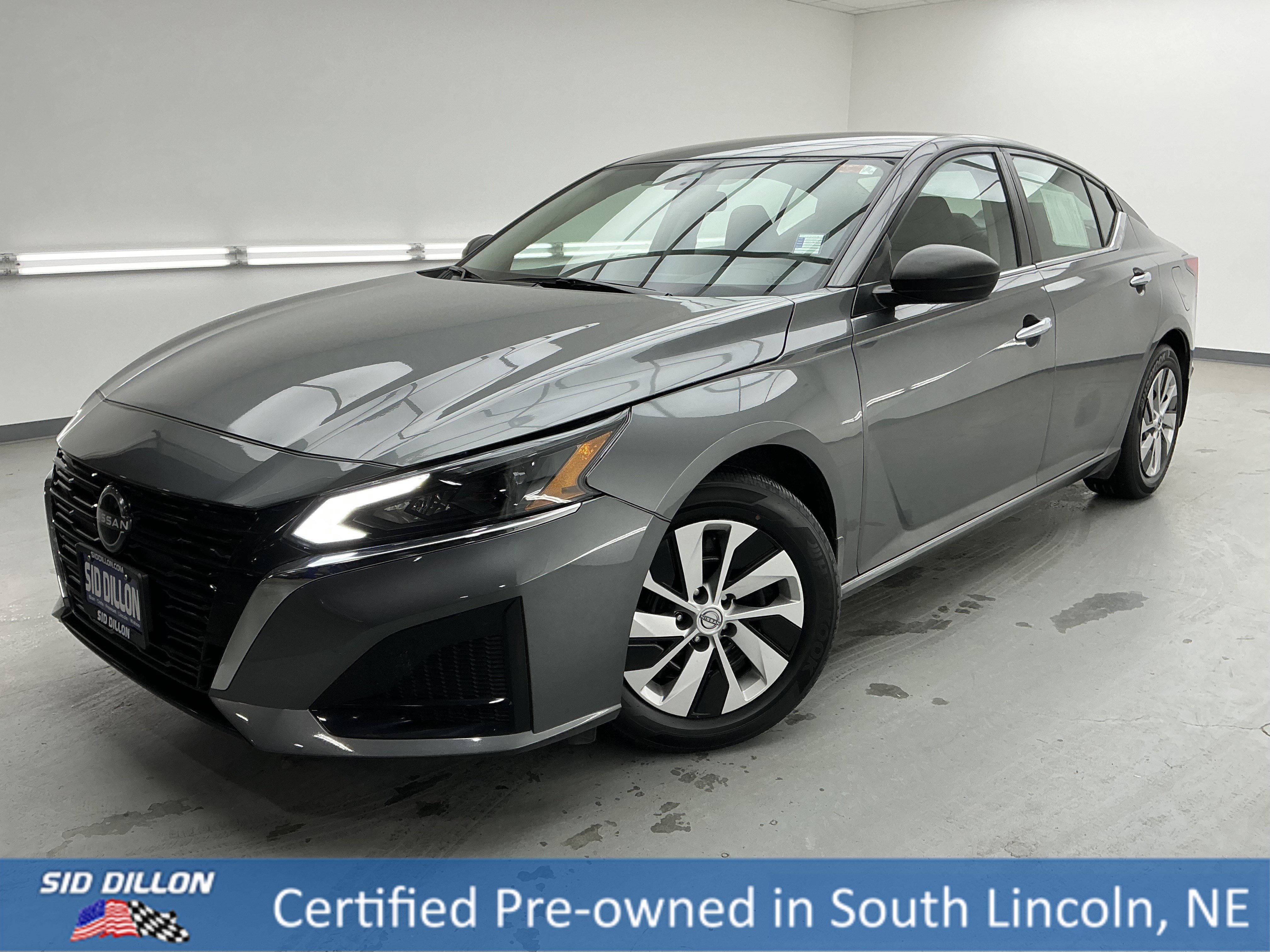 Gray (Gun Metallic) 2024 Nissan Altima 2.5 S FWD Sedan Front-Wheel Drive Continuously Variable Transmission