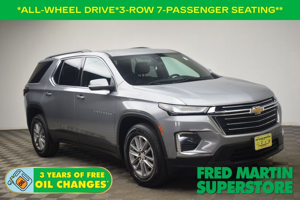Used 2023 Sterling Gray Metallic Chevrolet LT Leather image 1