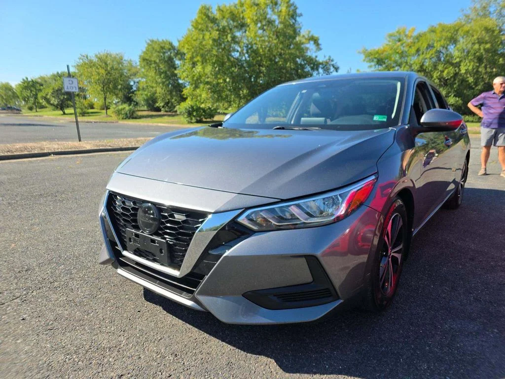 Certified Used 2022 Gray Nissan SV image 2