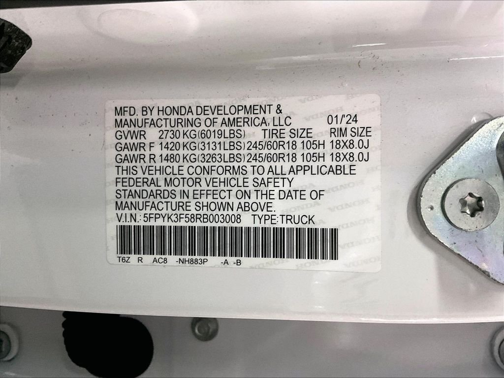Used 2024 White Honda RTL image 35