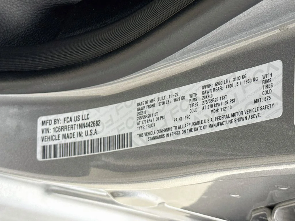 Used 2022 Silver Ram Laramie image 31