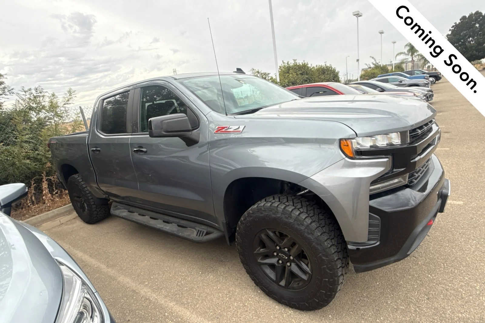 Used 2019 SATIN STEEL METALLIC Chevrolet LT Trail Boss image 1