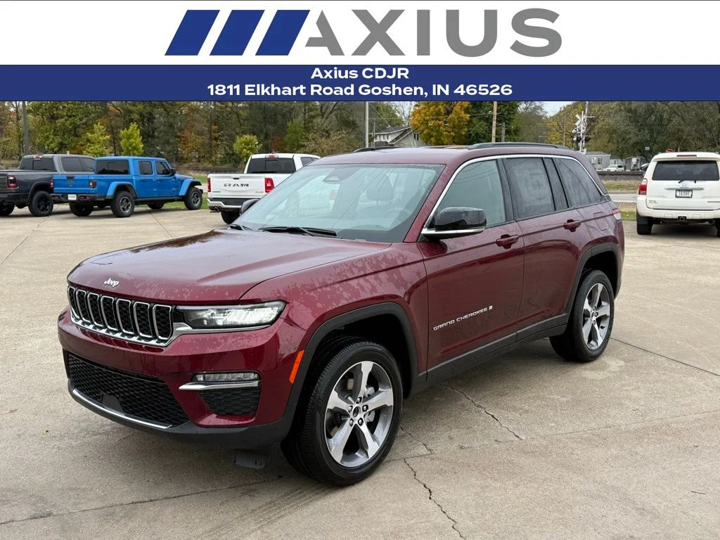 New 2025 Velvet Red Pearl-Coat Exterior Paint Jeep Limited image 3