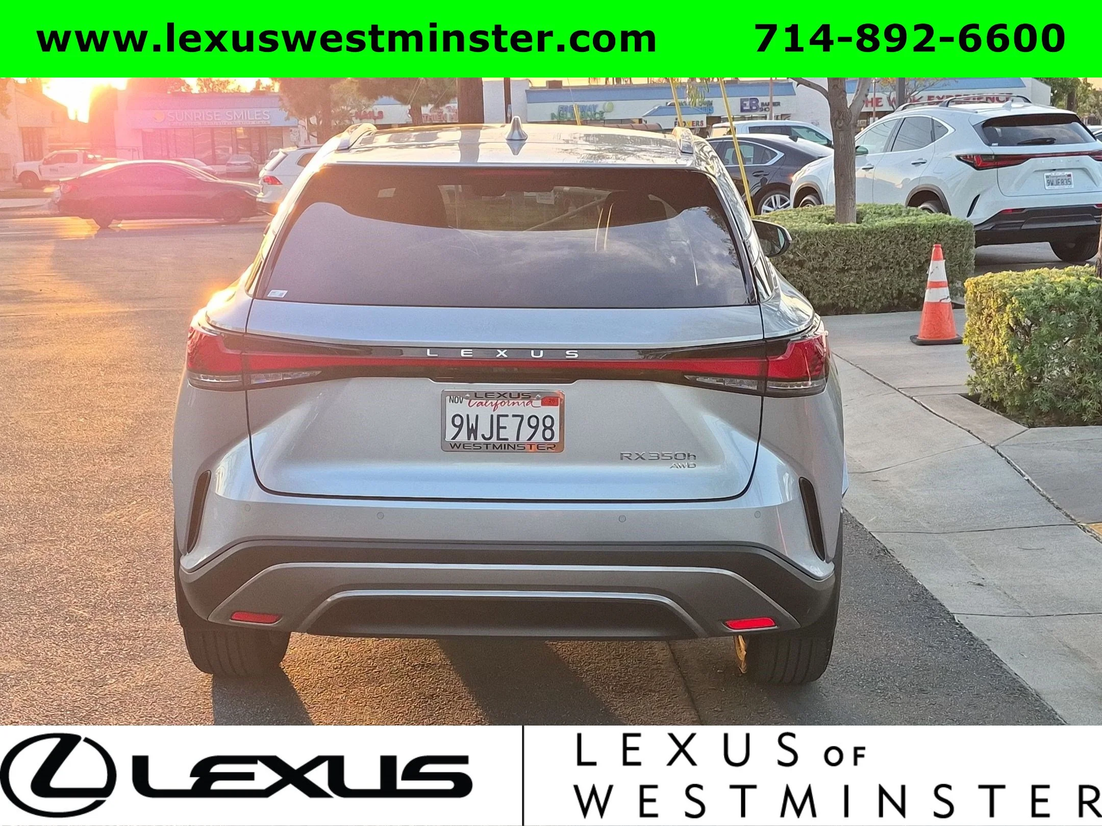 Certified Used 2026 Iridium Lexus RX 350h Premium+ image 9