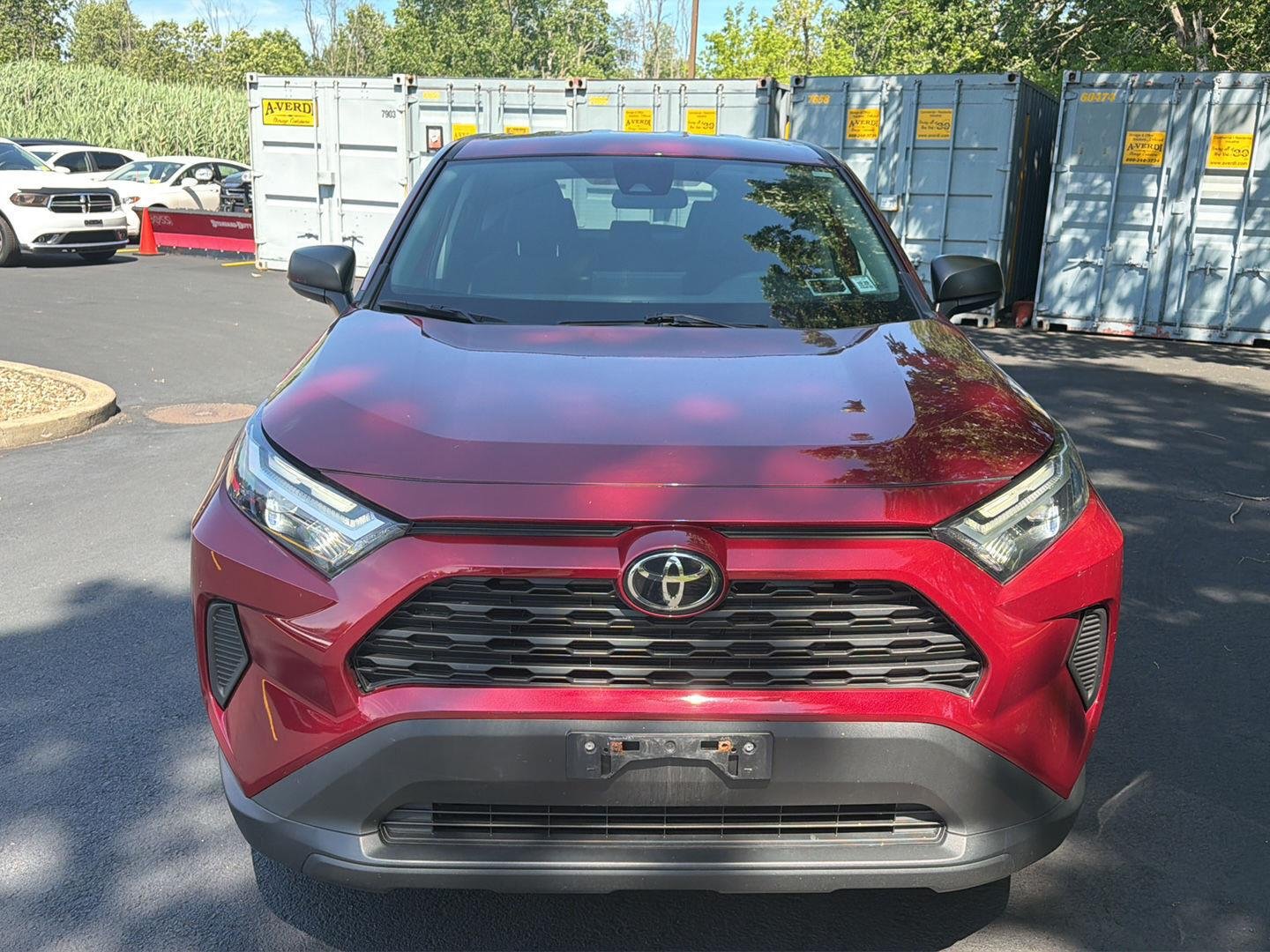 Used 2023 Ruby Flare Pearl Toyota LE image 2