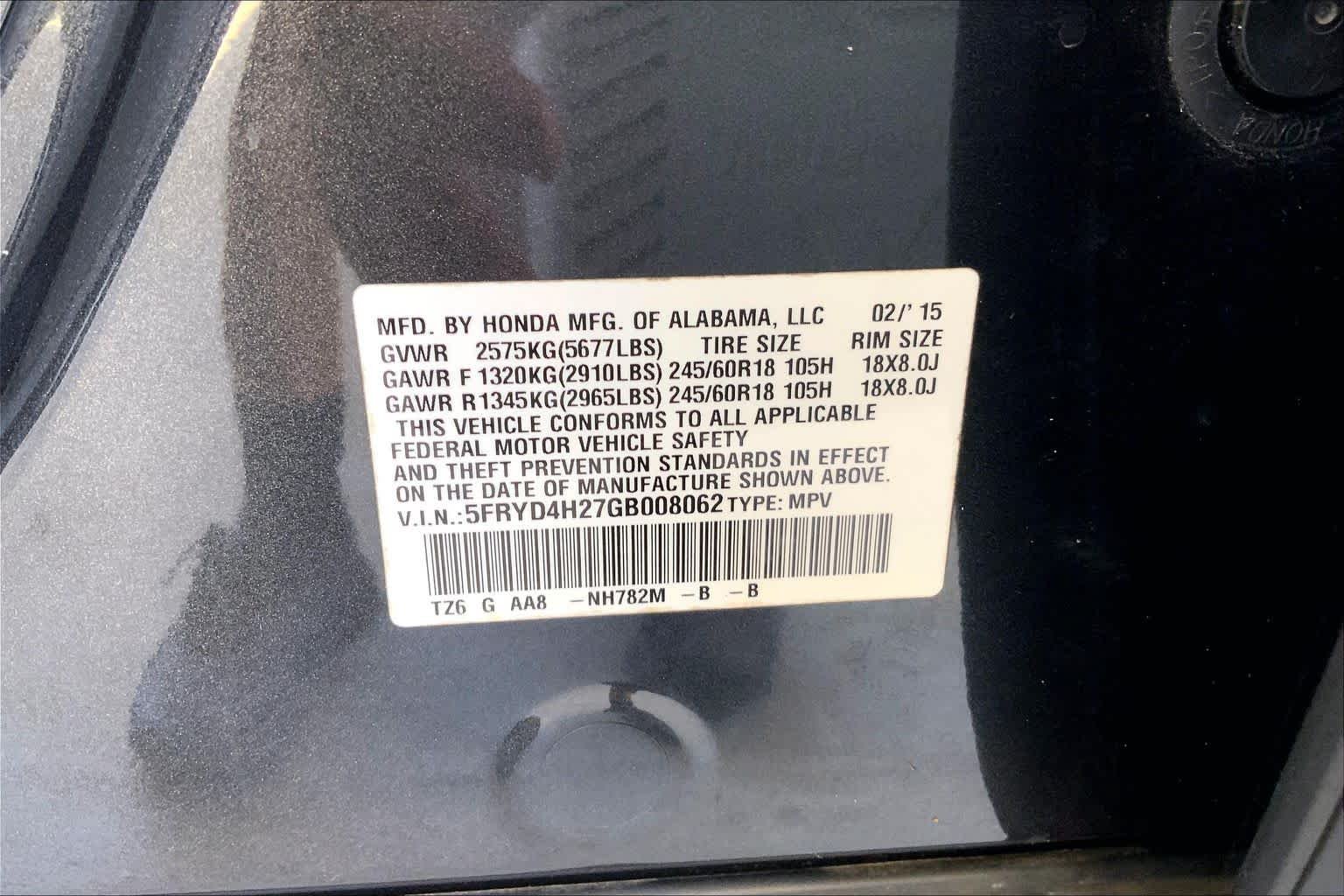 Used 2016 Crystal Black Pearl Acura  image 32
