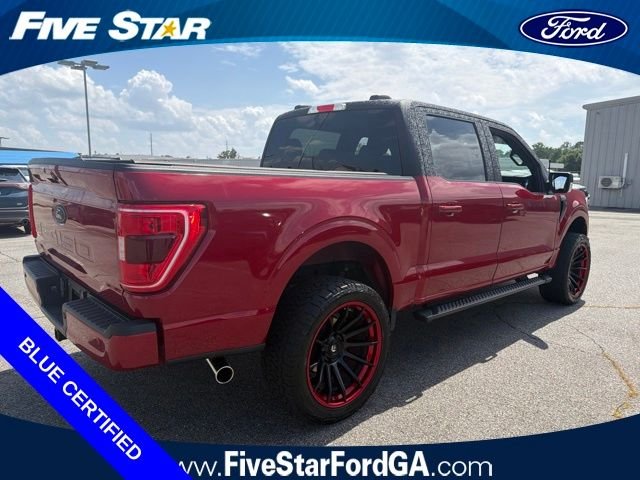 Used 2022 Red Ford XLT image 3