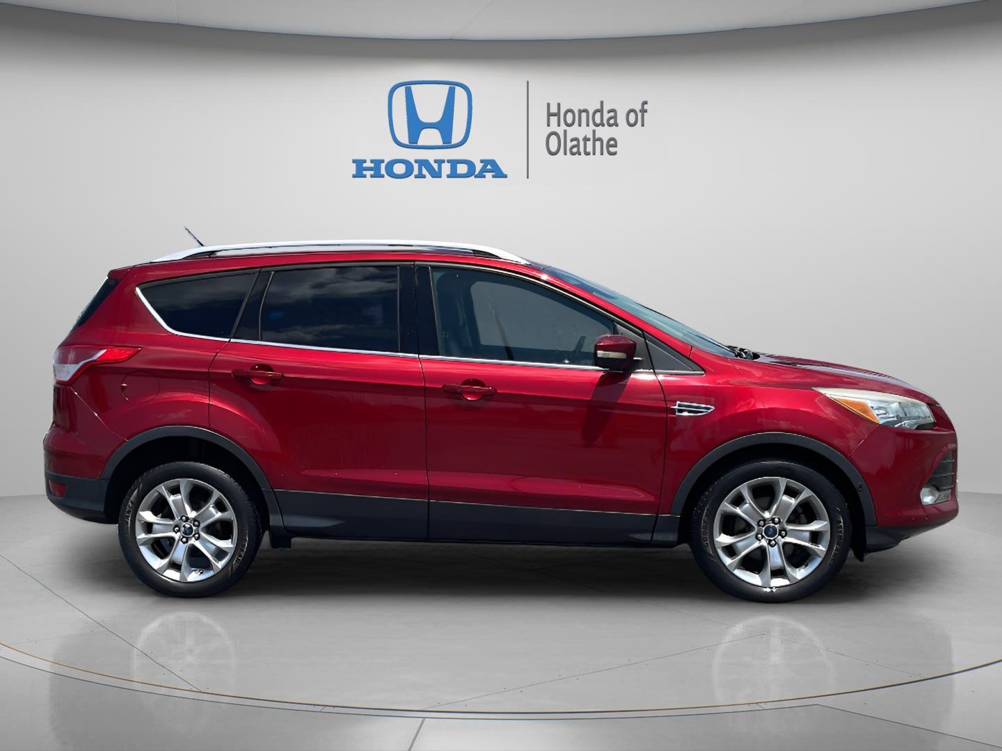 Used 2014 Ford Escape Titanium with VIN 1FMCU0JX5EUD24103 for sale in Kansas City