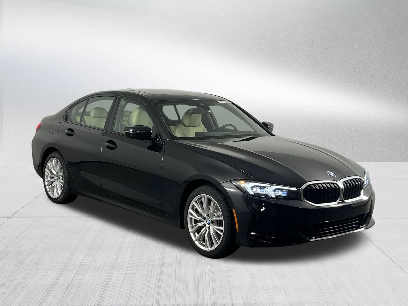 Used 2023 Black Sapphire Metallic BMW 330i xDrive image 1