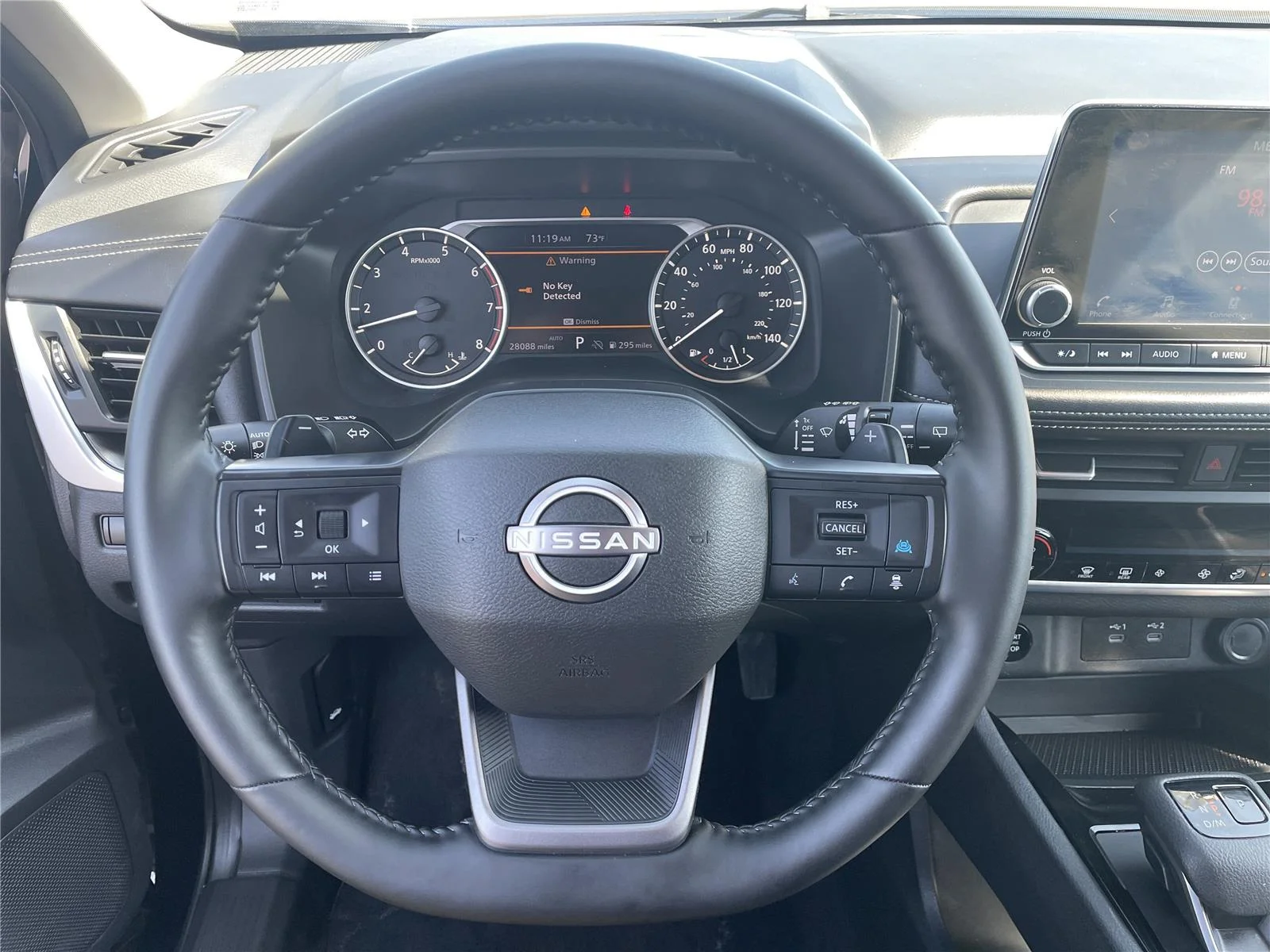 Used 2025 Deep Ocean Blue Pearl Nissan SV image 12