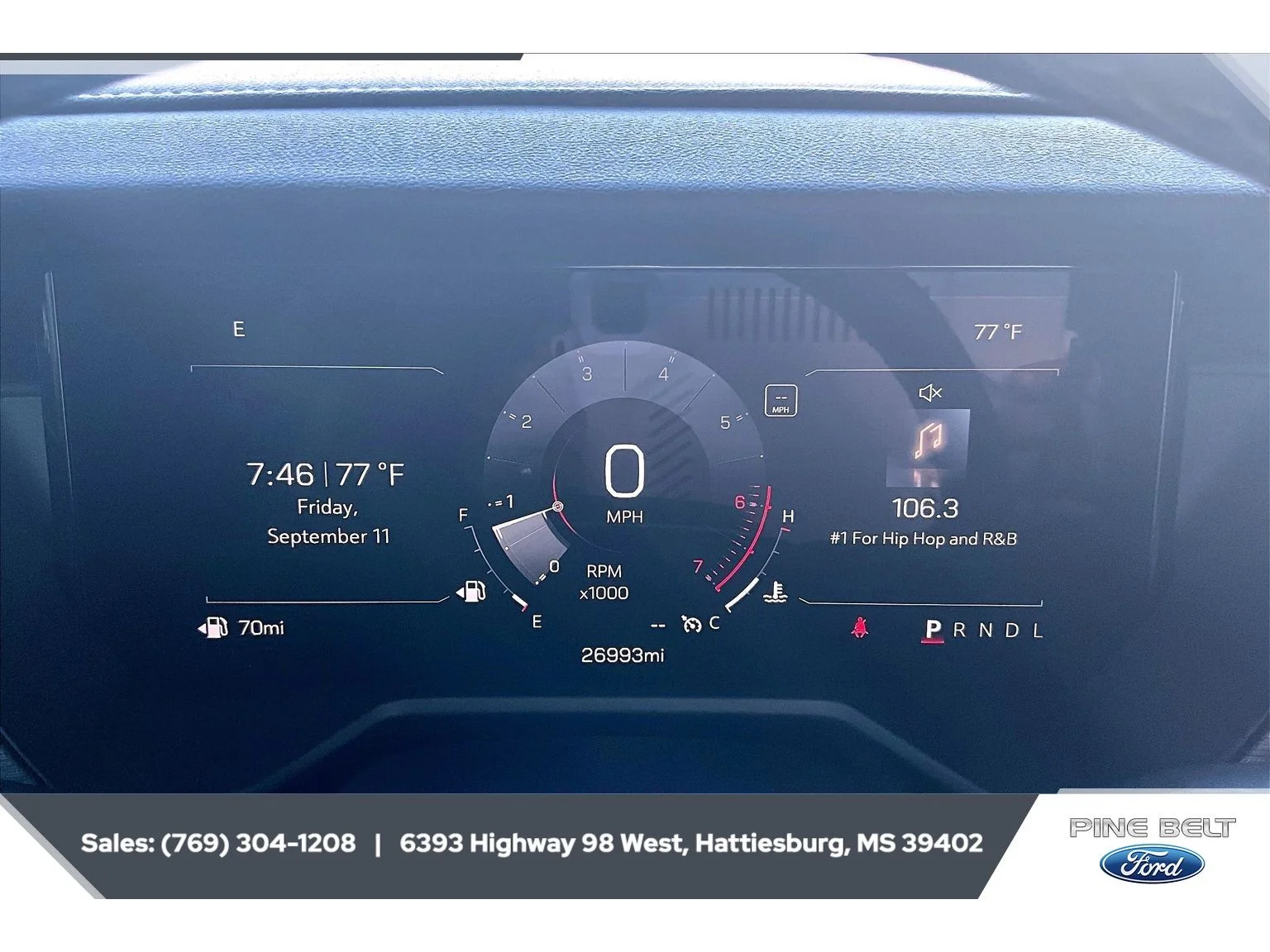 Used 2025 Ebony Twilight Metallic GMC FWD Elevation image 14