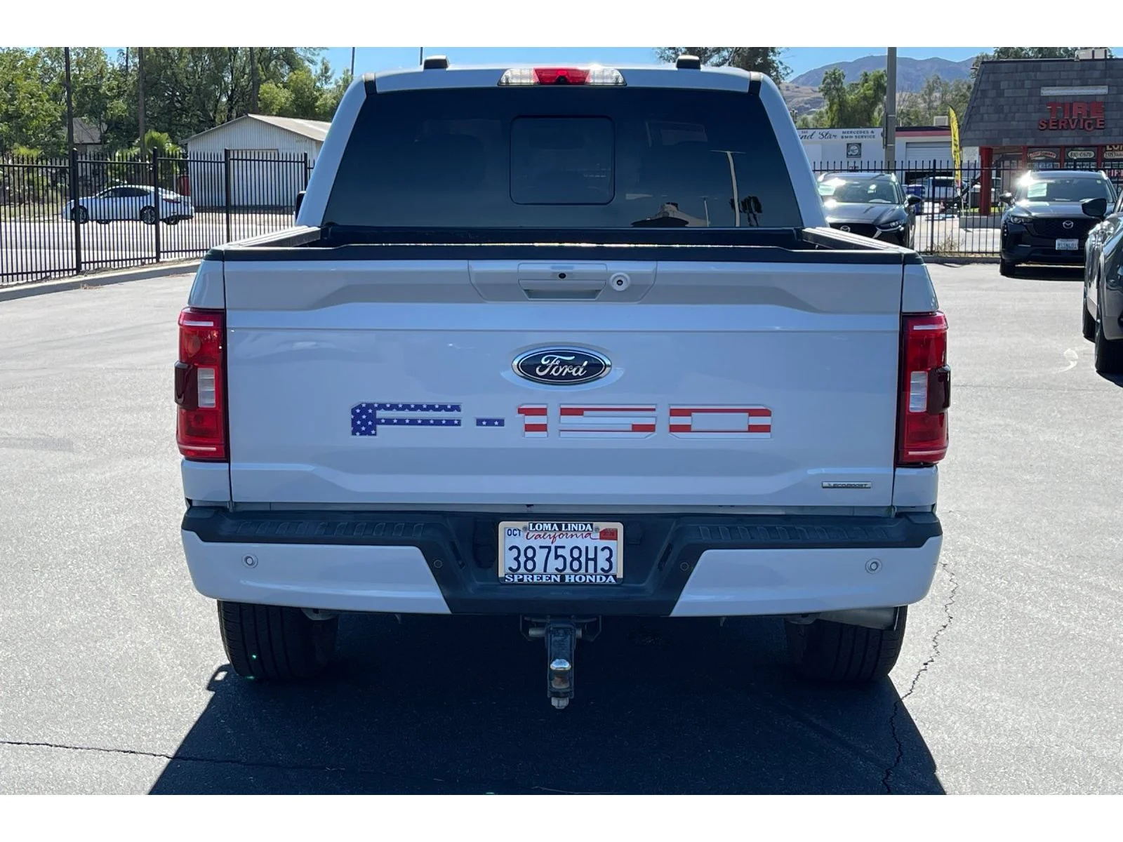 Used 2021 Space White Metallic Ford XLT image 4