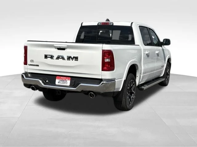 New 2026 Bright White Clear-Coat Exterior Paint RAM Laramie image 9