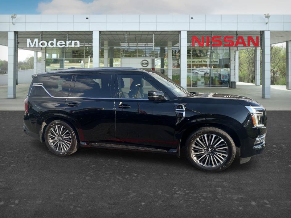 Used 2025 Super Black Nissan Platinum Reserve image 6