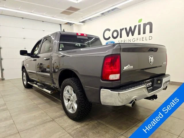 Used 2017 Granite Crystal Clearcoat Metallic Ram Big Horn image 3