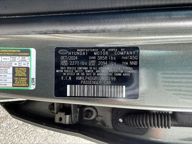 Used 2025 Gray Hyundai Limited image 20