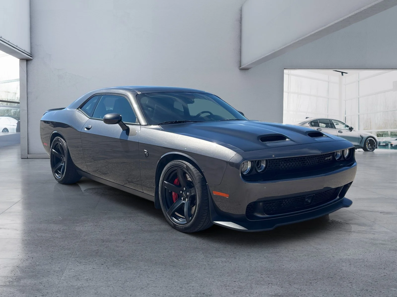 Used 2022 Granite Crystal Metallic Dodge SRT Hellcat image 7
