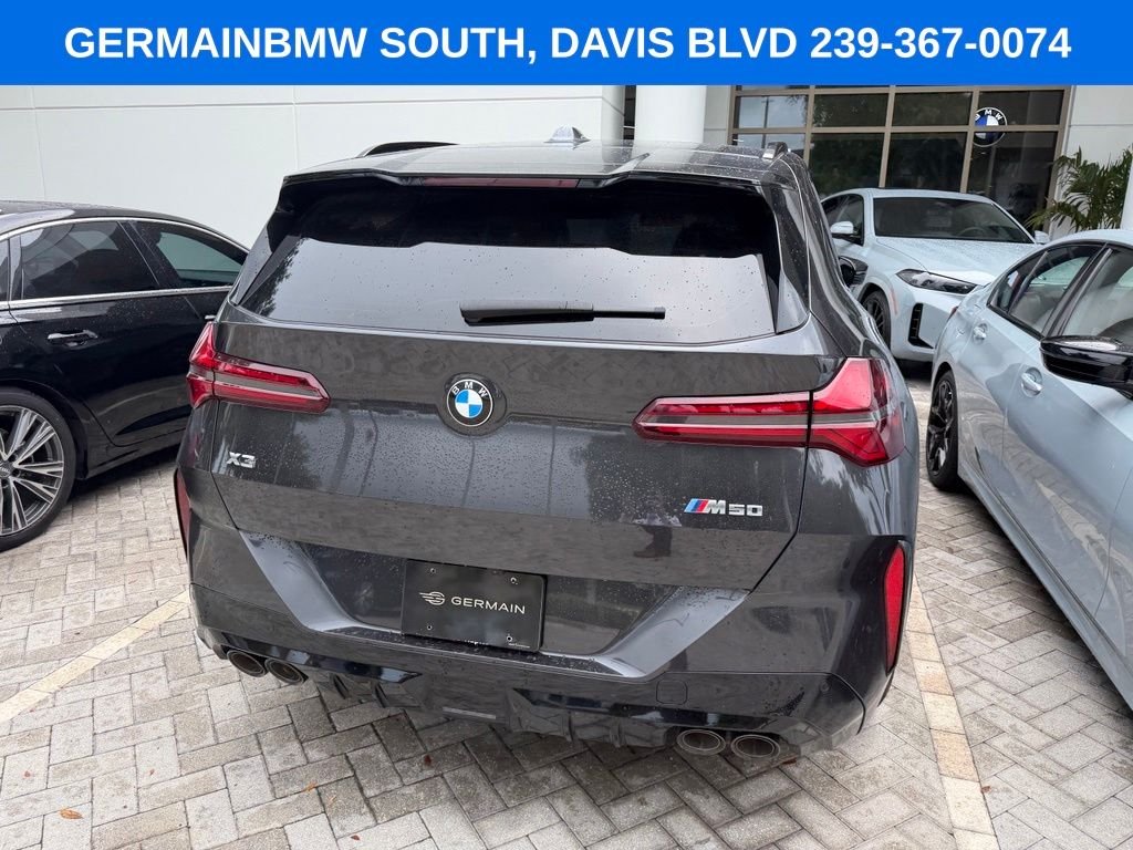 Certified Used 2025 Dark Graphite BMW M50 xDrive image 8