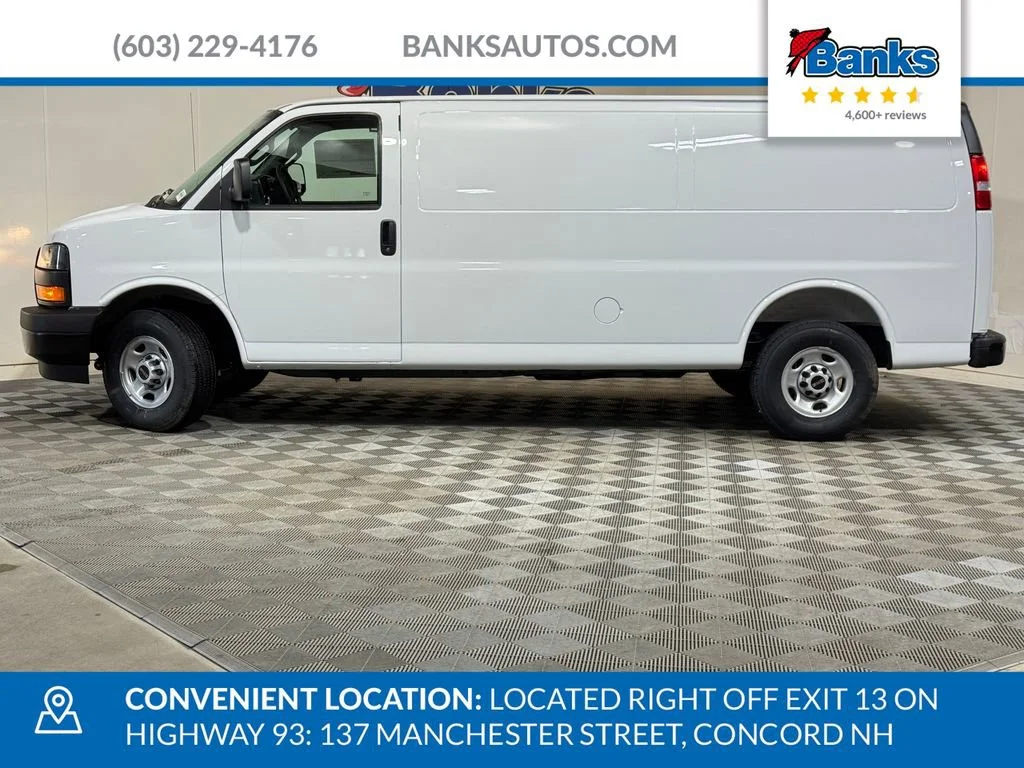 New 2026 Summit White GMC Work Van image 5