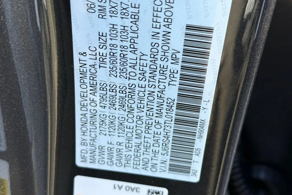 New 2026 Meteorite Gray Metallic Honda EX-L image 28