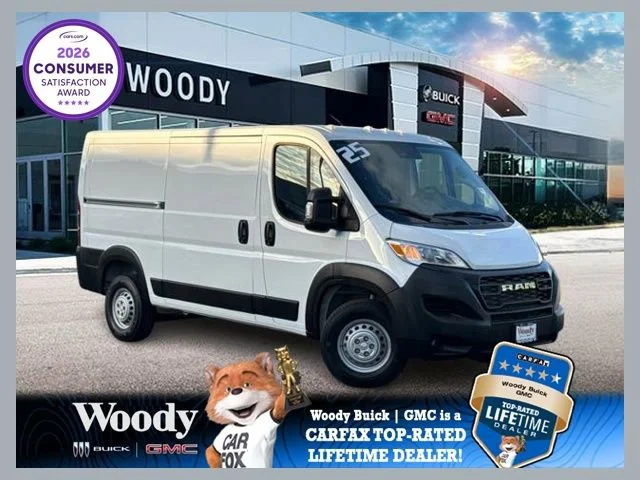 2025 Ram ProMaster 1500 Cargo Van Tradesman Low Roof 136