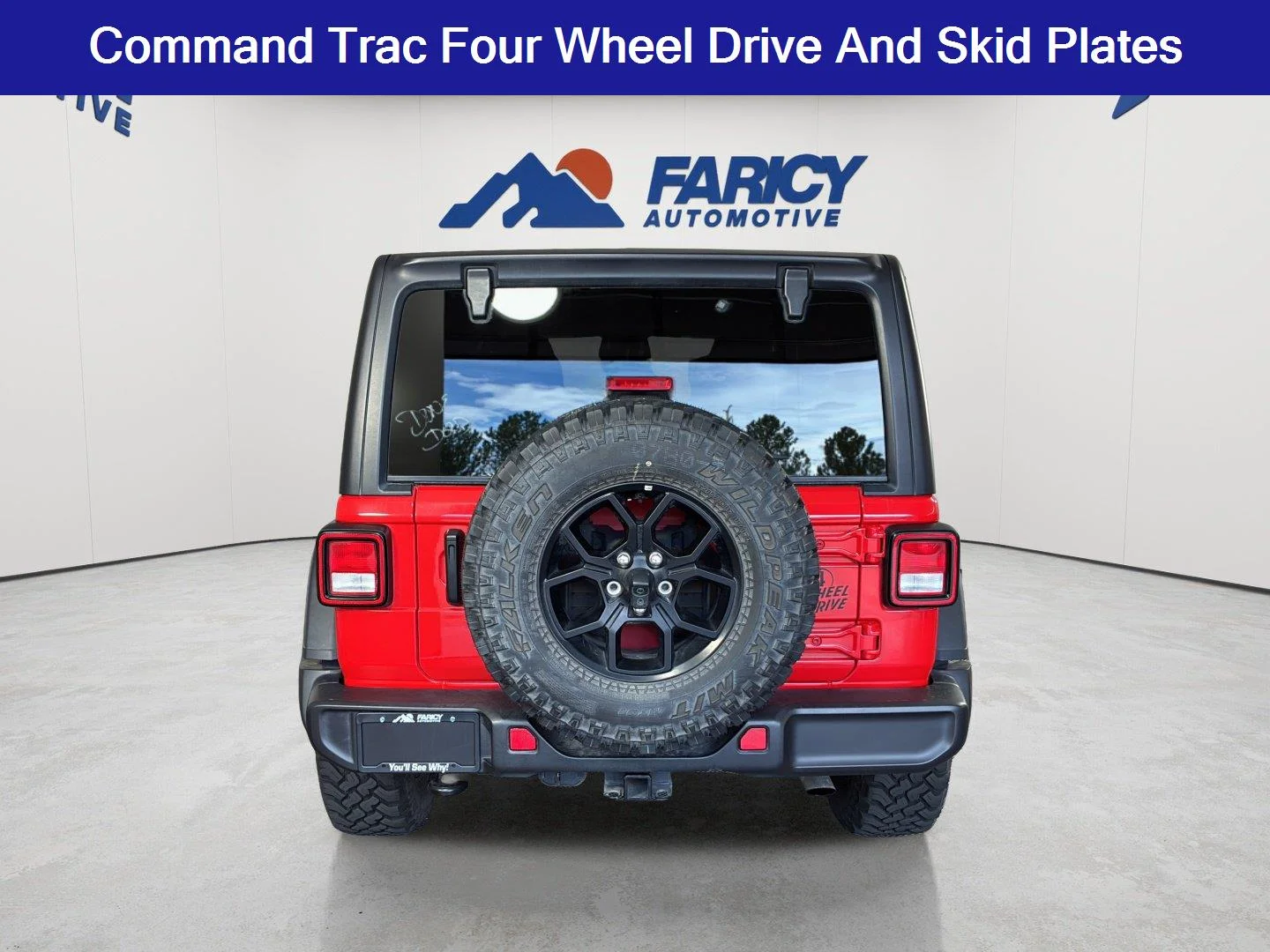 Used 2025 Firecracker Red Clearcoat Jeep Willys image 6