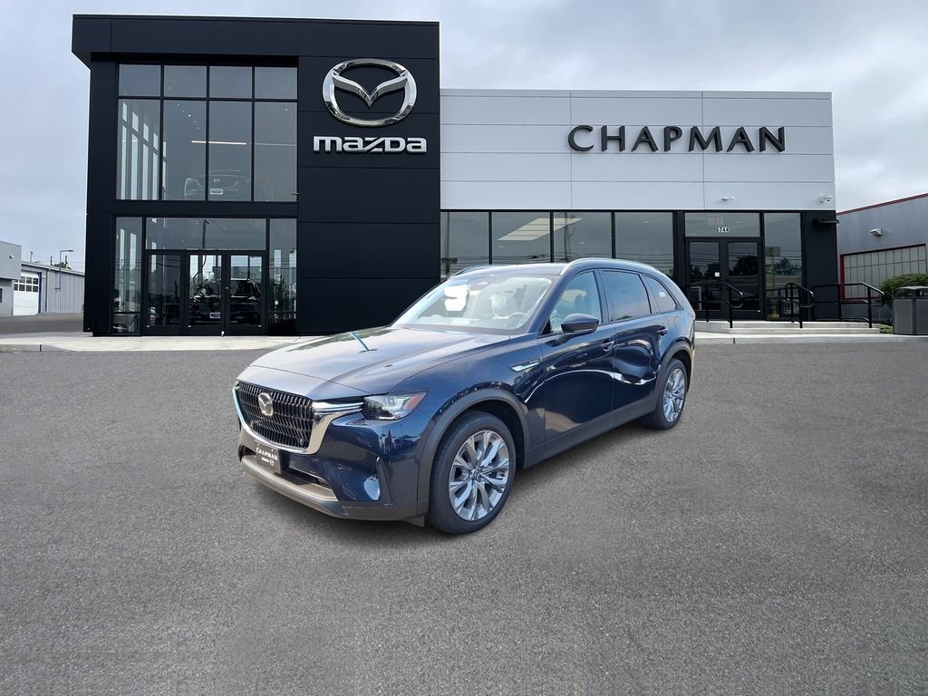 New 2026 Deep Crystal Blue Mica Mazda 3.3 Turbo Preferred AWD image 1