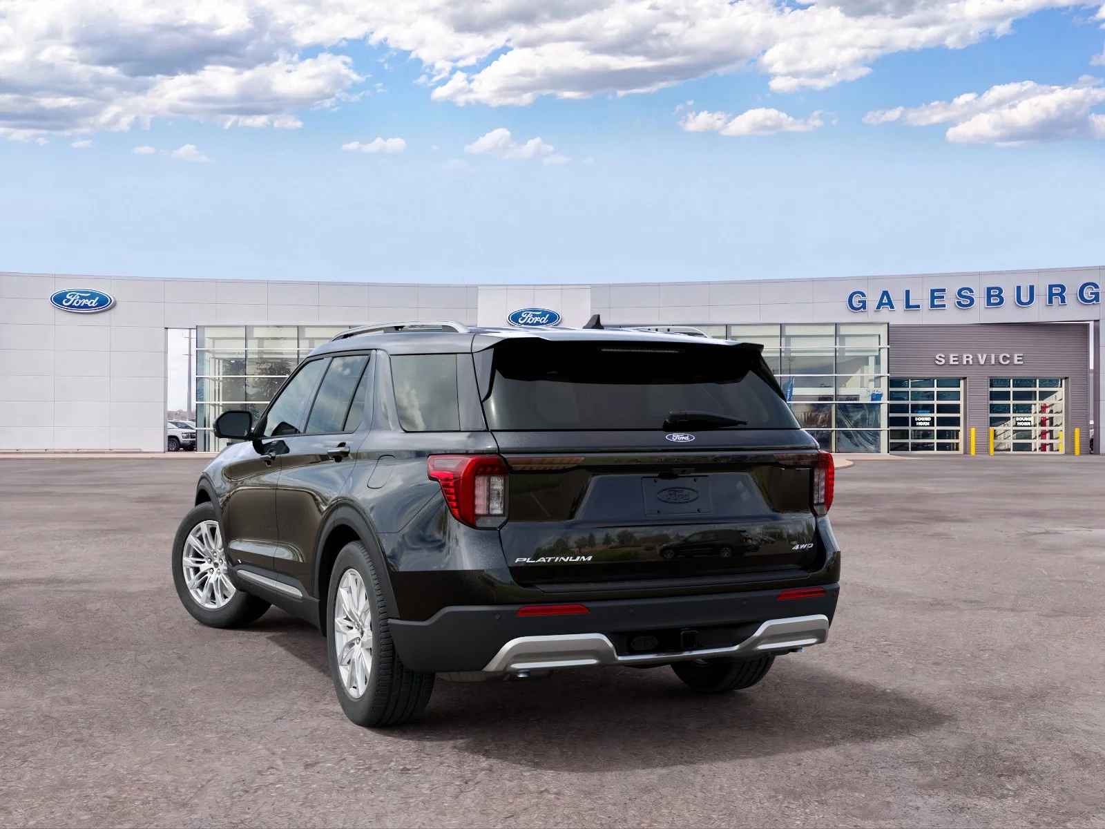 New 2027 Agate Black Metallic Ford Platinum™ image 31