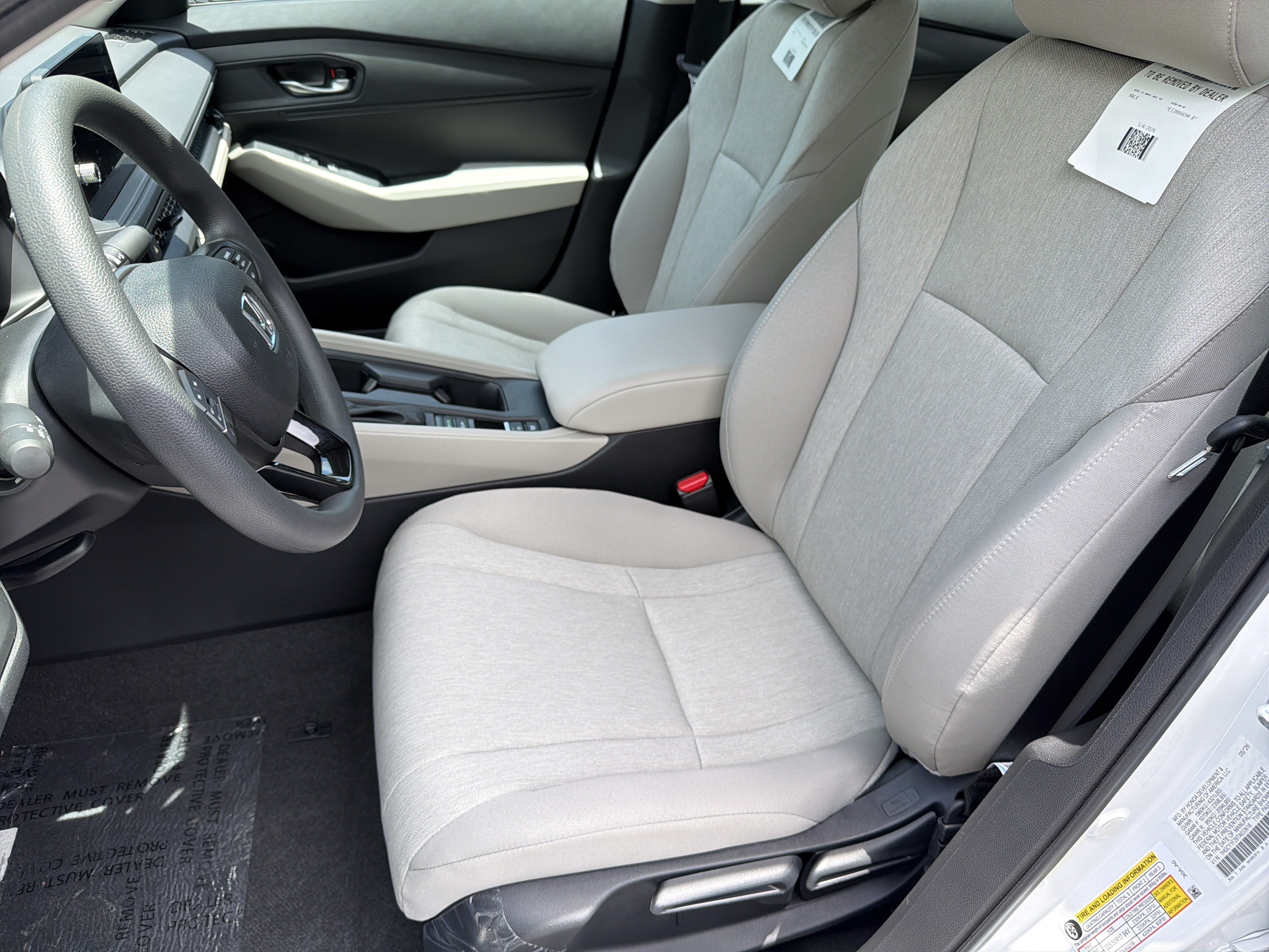 New 2026 Platinum White Pearl Honda LX image 13