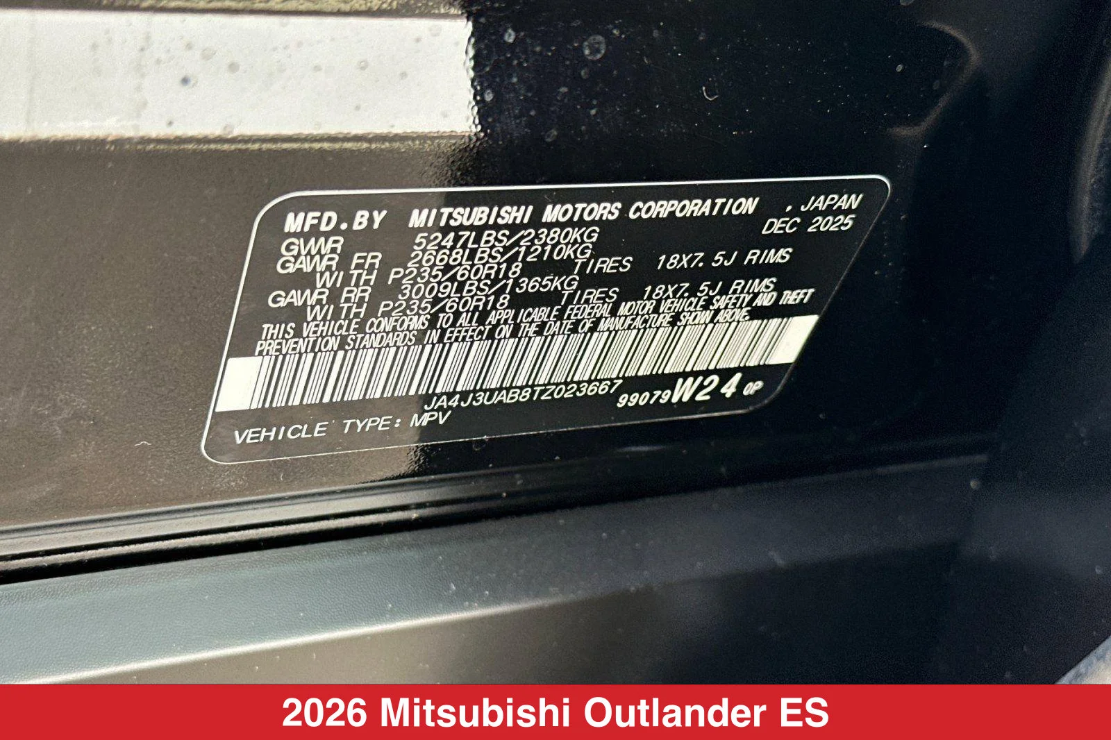 2026 Mitsubishi Outlander ES - Photo 28