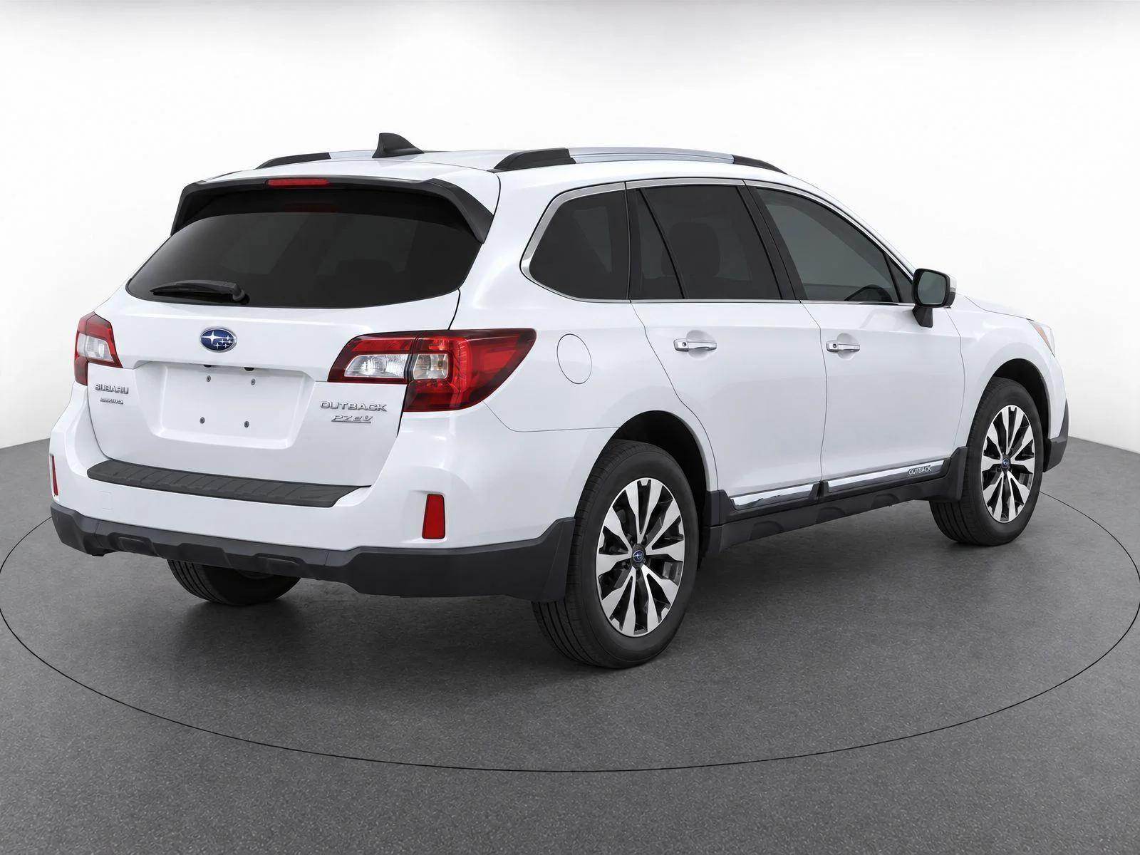 Used 2017 Crystal White Pearl Subaru Touring image 4