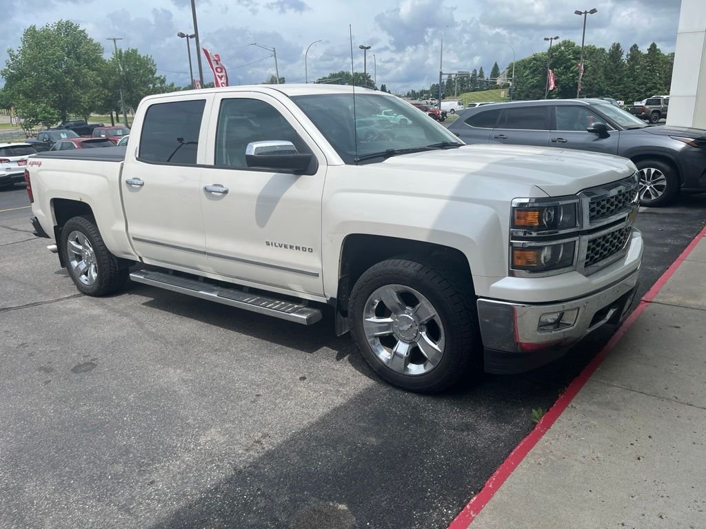 Used 2014 Chevrolet Silverado 1500 LTZ with VIN 3GCUKSEC7EG256813 for sale in Fergus Falls, Minnesota