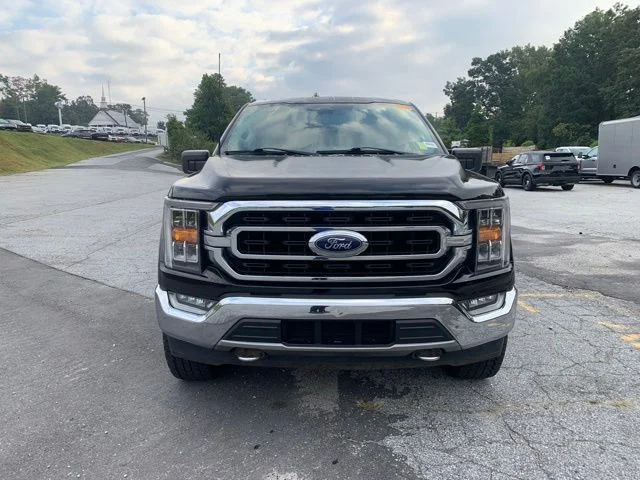 Used 2021 Agate Black Metallic Ford XLT image 3