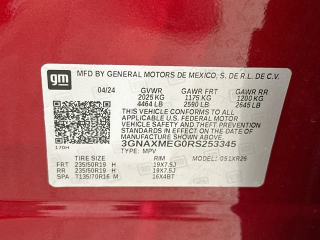 Used 2024 Radiant Red Tintcoat Chevrolet RS image 41