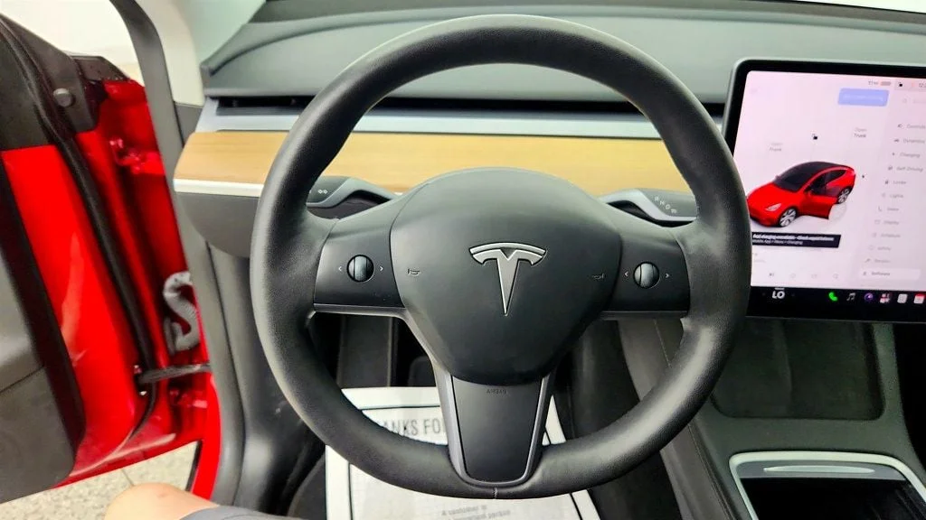 Used 2023 Red Multi-Coat Tesla Long Range AWD w/ 20