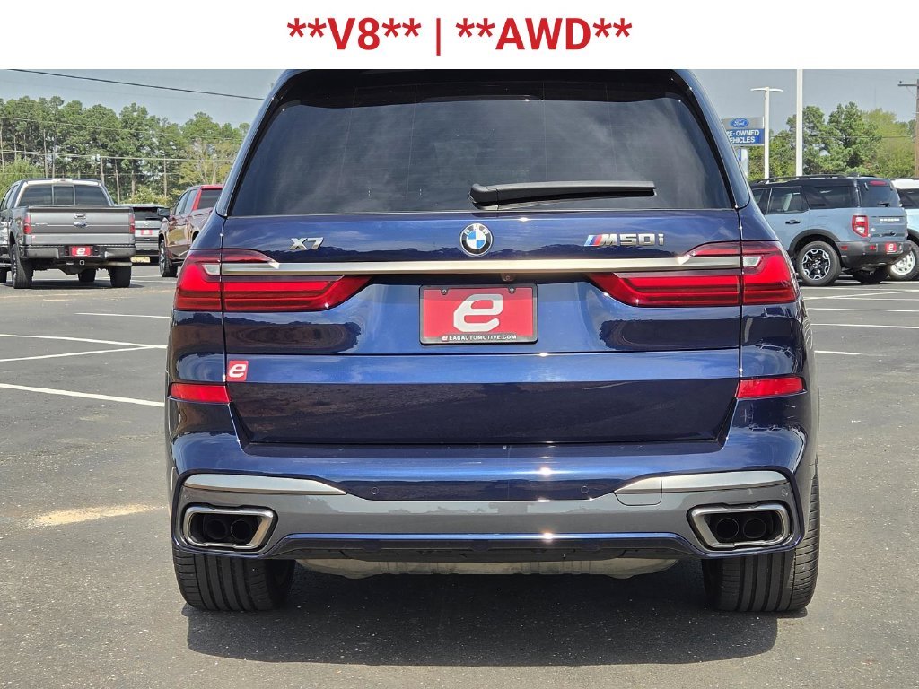Used 2022 Tanzanite Blue II Metallic BMW M50i image 7