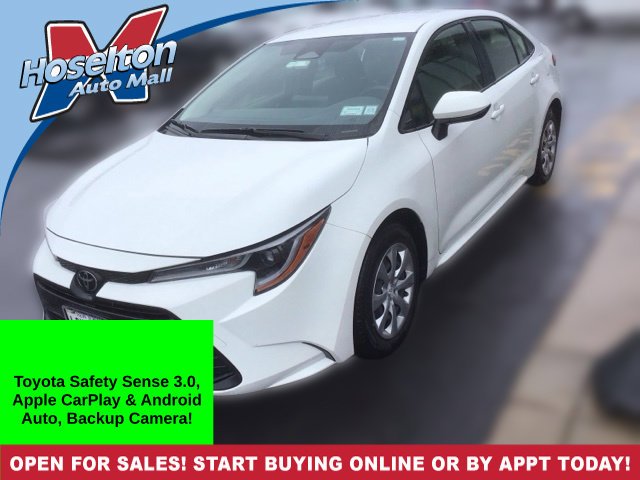 Used 2024 White Toyota LE image 1