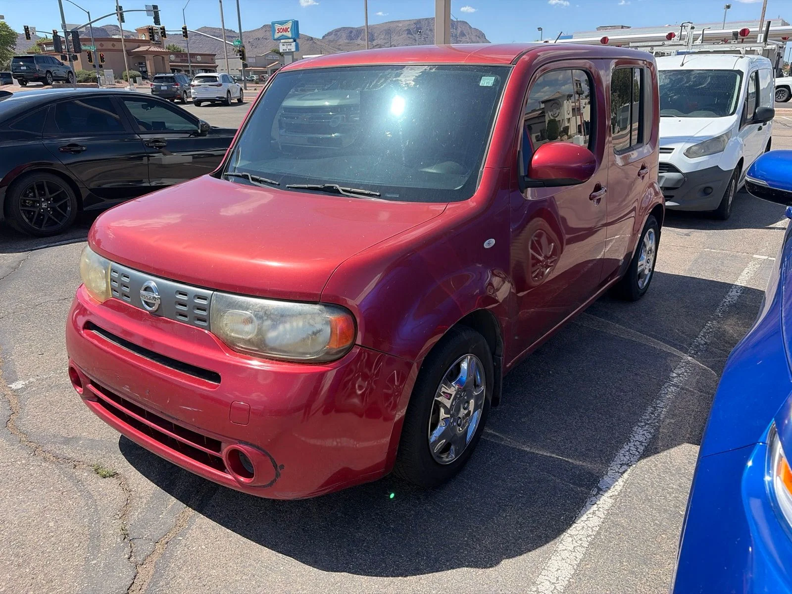 Used 2010 Red Nissan 1.8 S image 1