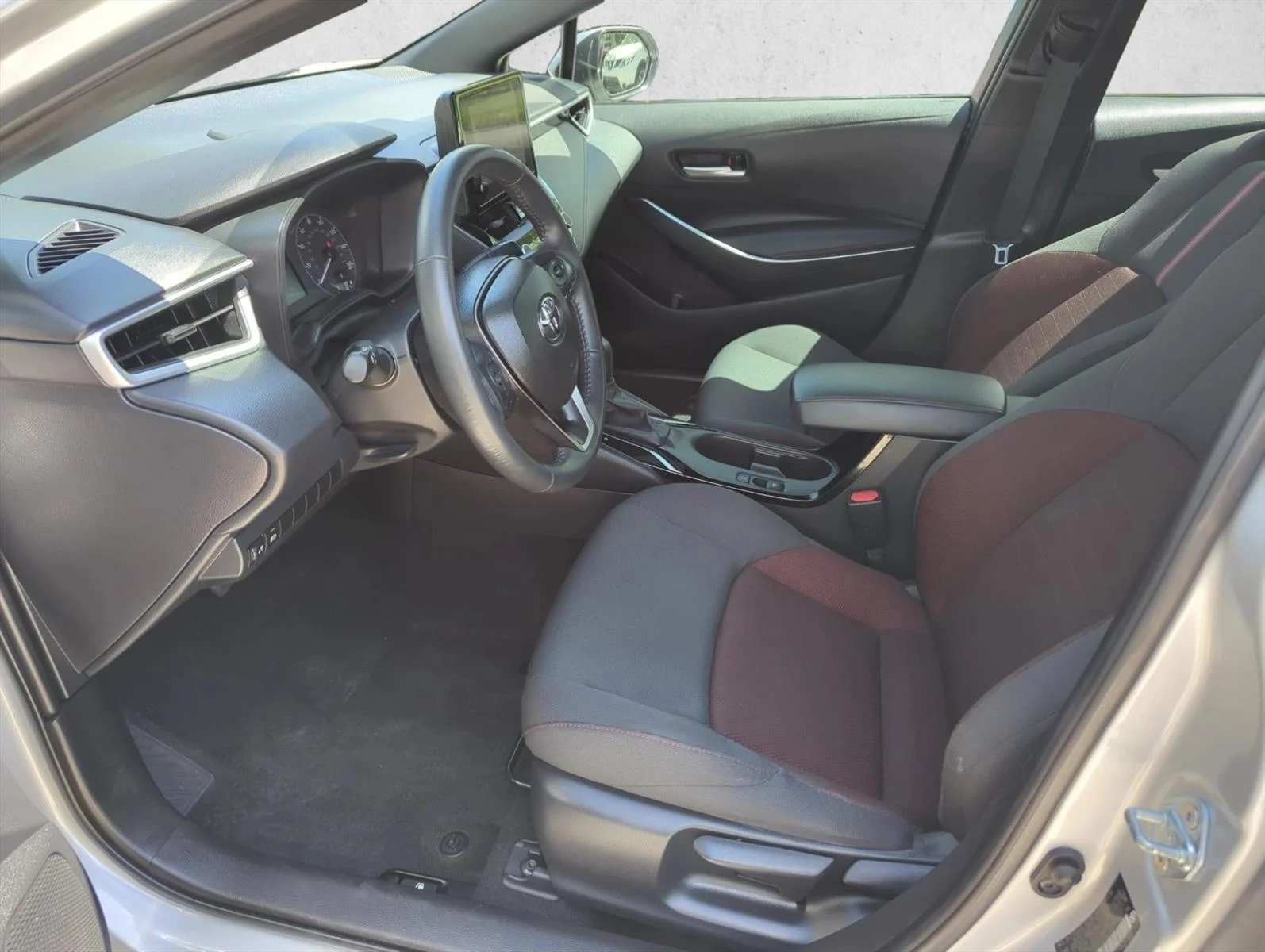 Used 2024 Classic Silver Metallic Toyota SE image 12