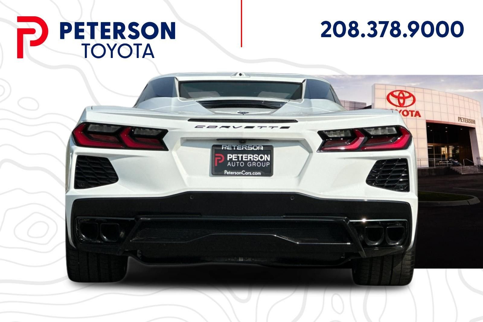 Used 2025 White Chevrolet Stingray image 4