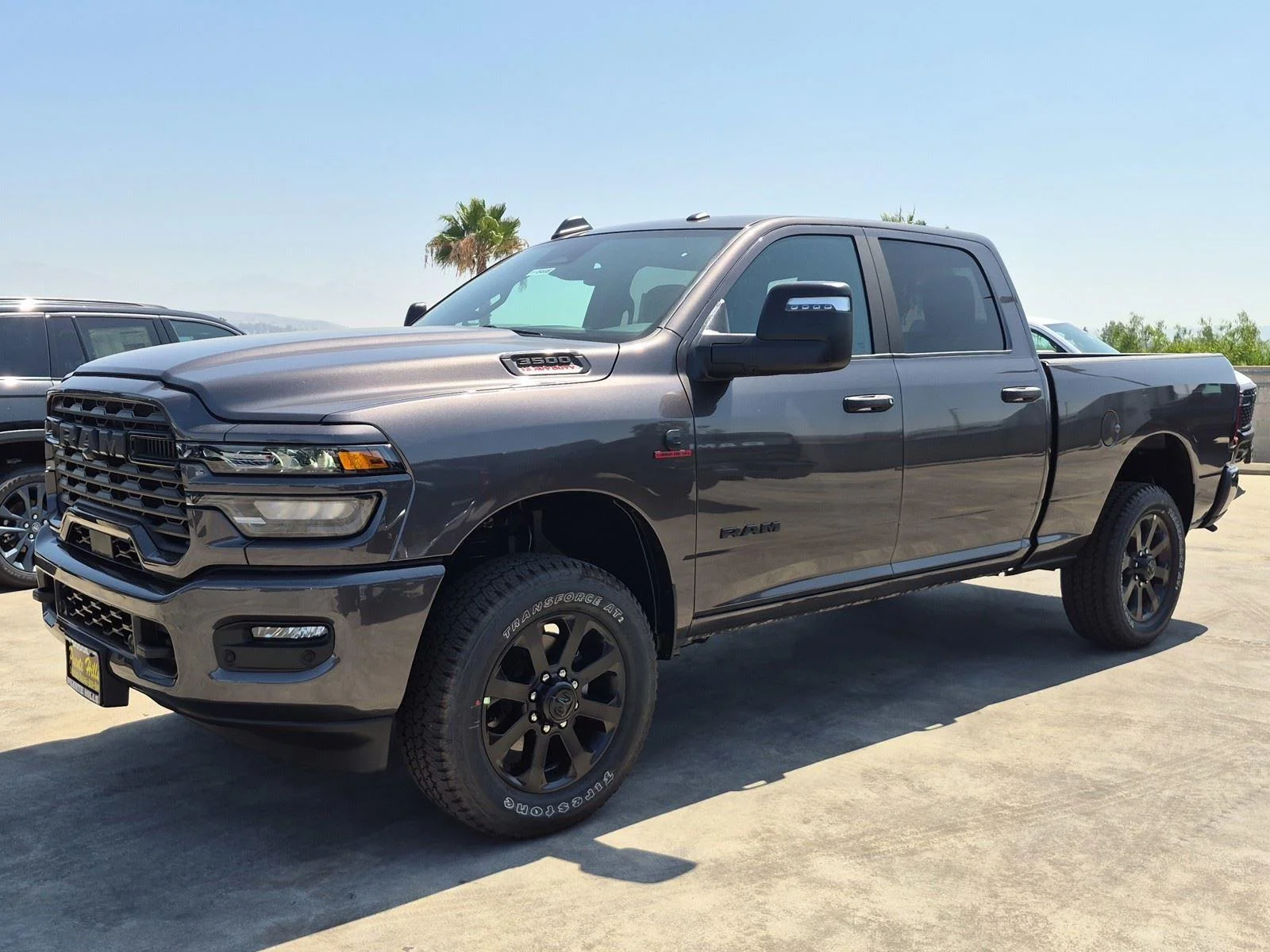 New 2026 Granite Crystal Metallic Clear-Coat Exterior Paint RAM Big Horn image 3
