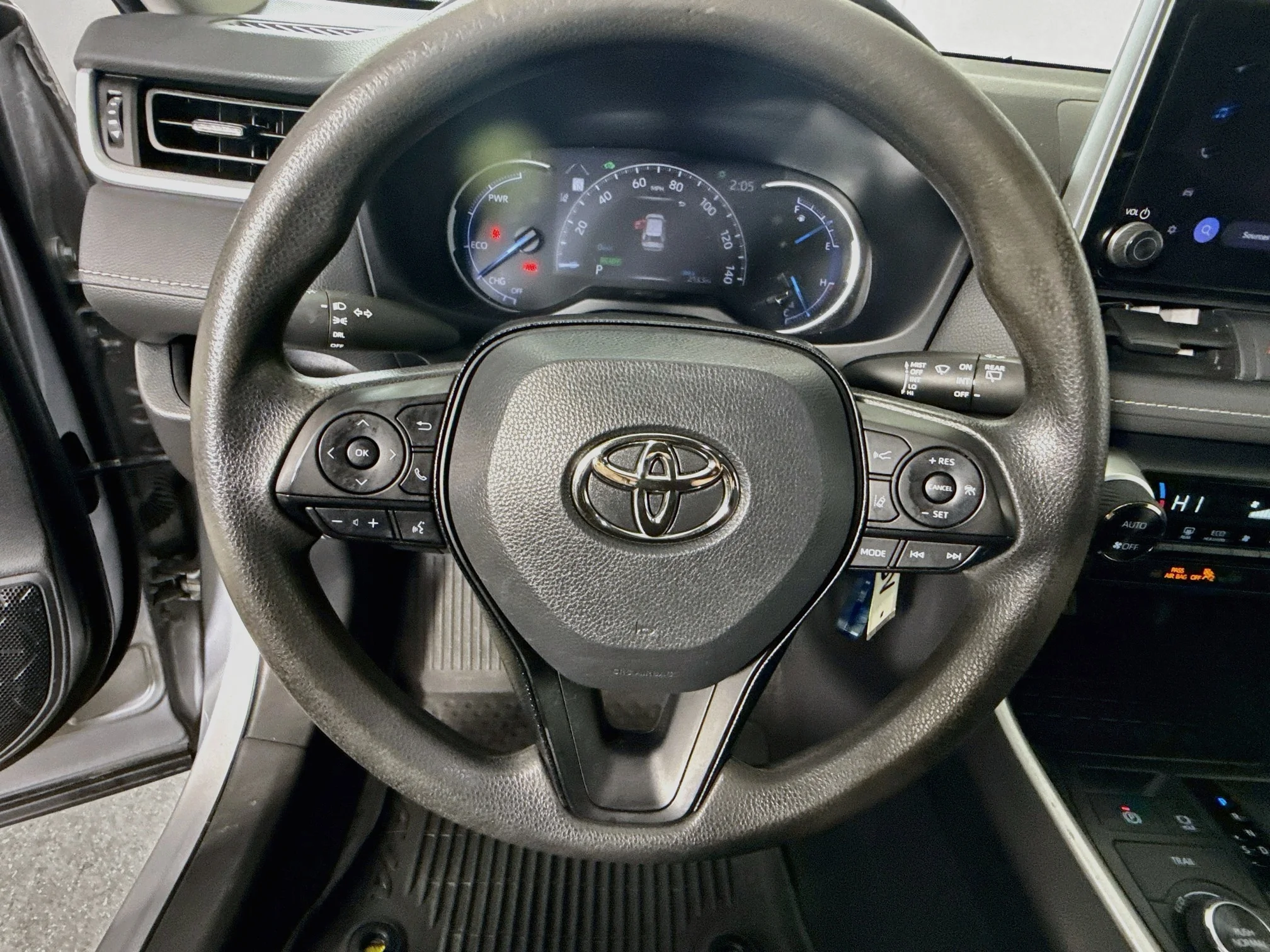 Certified Used 2024 Silver Sky Metallic Toyota Hybrid LE image 11