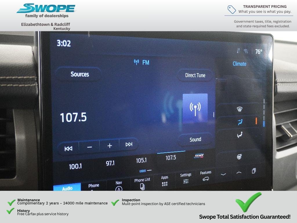 Used 2024 Oxford White Ford XLT image 23