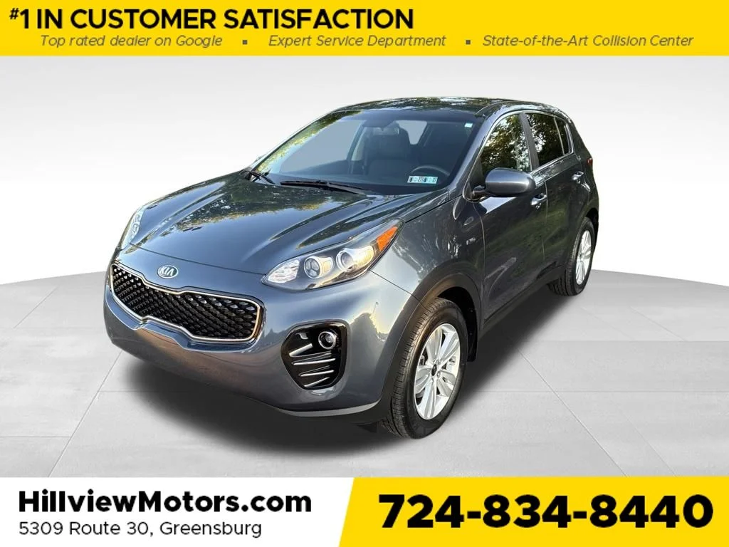 Certified Used 2019 Pacific Blue Kia LX image 1