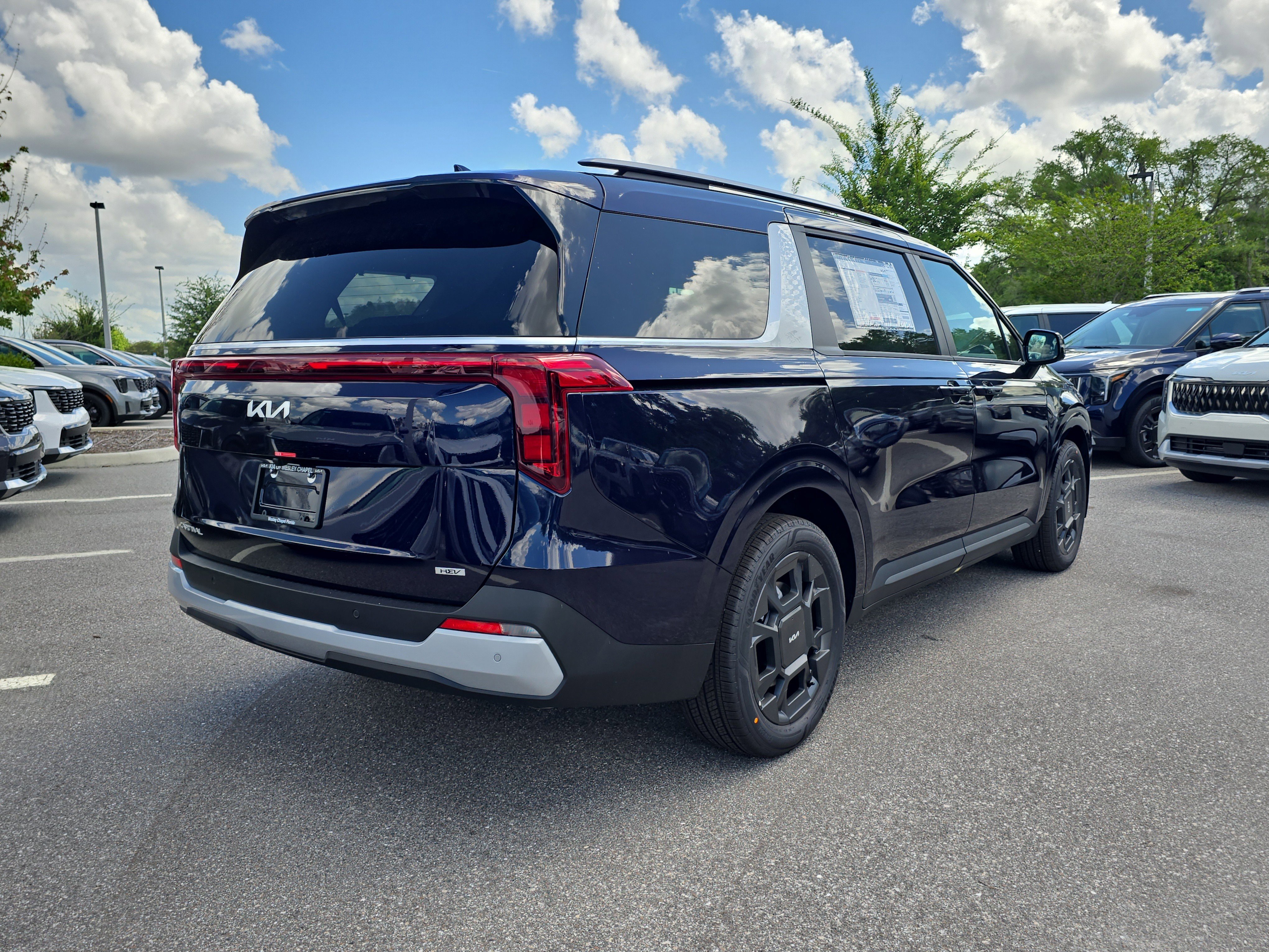New 2026 Deep Chroma Blue Kia EX image 8