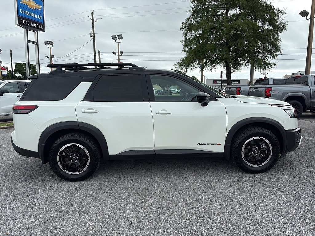 Used 2024 Pearl White TriCoat/Super Black Nissan Rock Creek image 5