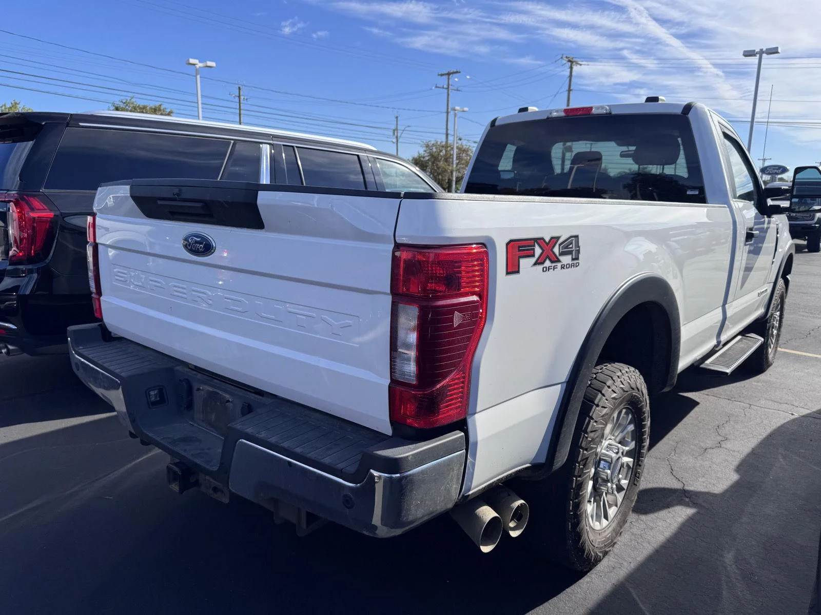 Used 2021 Oxford White Ford XLT image 4